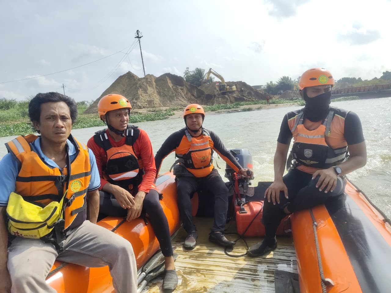 PERAHU DITABRAK SPEED BOAT, 1 ORANG TENGGELAM DI SUNGAI MUSI